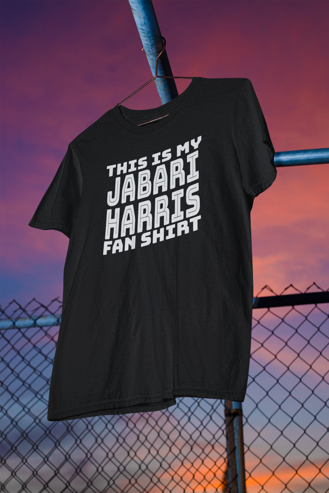 This is my Jabari Harris fan shirt