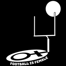 Load image into Gallery viewer, Football is Female, Unisex Pullover Hoodie
