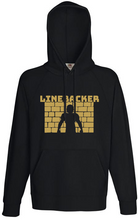 Load image into Gallery viewer, Linebacker Silhouette, Unisex Pullover Hoodie
