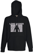 Load image into Gallery viewer, Linebacker Silhouette, Unisex Pullover Hoodie
