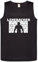 Load image into Gallery viewer, Linebacker Silhouette, Men&#39;s Sports Tank
