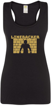 Load image into Gallery viewer, Linebacker Silhouette, Women&#39;s Sports Tank
