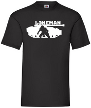 Load image into Gallery viewer, Lineman Silhouette, Men&#39;s / Unisex T
