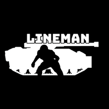 Load image into Gallery viewer, Lineman Silhouette, Men&#39;s / Unisex T
