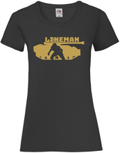 Load image into Gallery viewer, Lineman Silhouette, Women&#39;s T
