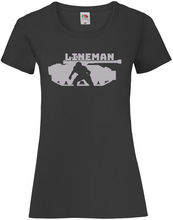 Load image into Gallery viewer, Lineman Silhouette, Women&#39;s T
