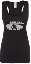 Load image into Gallery viewer, Lineman Silhouette, Women&#39;s Sports Tank
