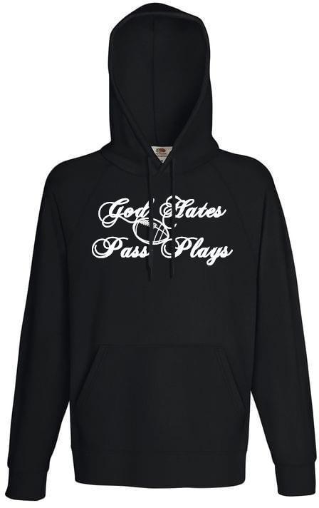 God Hates Pass Plays, Unisex Pullover Hoodie