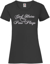 Load image into Gallery viewer, God Hates Pass Plays, Women&#39;s T
