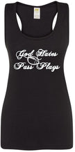 Load image into Gallery viewer, God Hates Pass Plays, Women&#39;s Sports Tank
