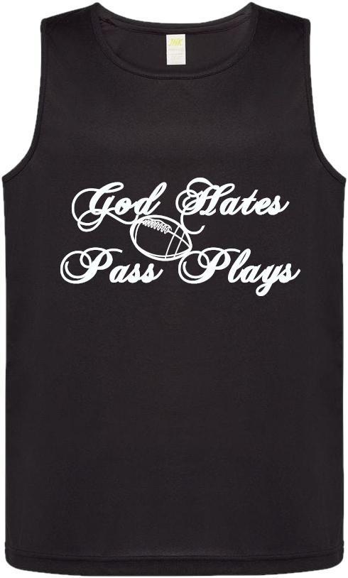 God Hates Pass Plays, Men's Sports Tank