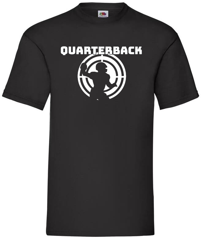 Quarterback Silhouette, Men's / Unisex T