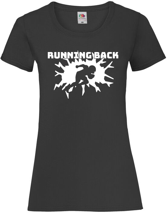 Running Back Silhouette, Women's T