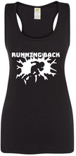 Load image into Gallery viewer, Running Back Silhouette, Women&#39;s Sports Tank
