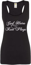 Load image into Gallery viewer, God Hates Run Plays, Women&#39;s Sports Tank
