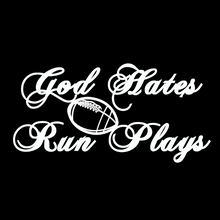 Load image into Gallery viewer, God Hates Run Plays, Unisex Pullover Hoodie
