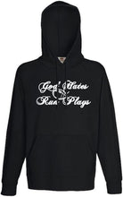 Load image into Gallery viewer, God Hates Run Plays, Unisex Pullover Hoodie
