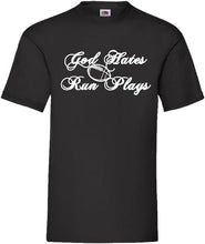 Load image into Gallery viewer, God Hates Run Plays, Men&#39;s / Unisex T
