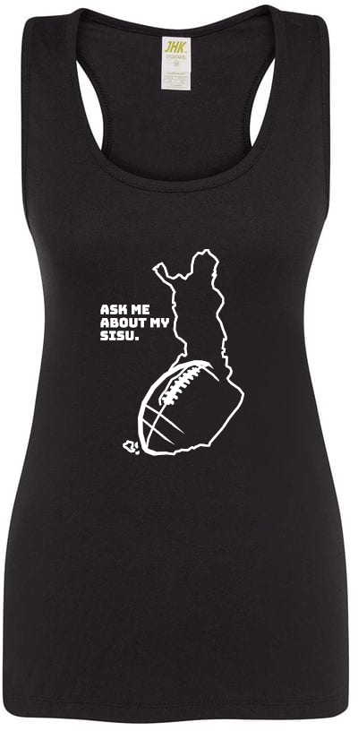 Ask Me About My Sisu, Women's Sports Tank