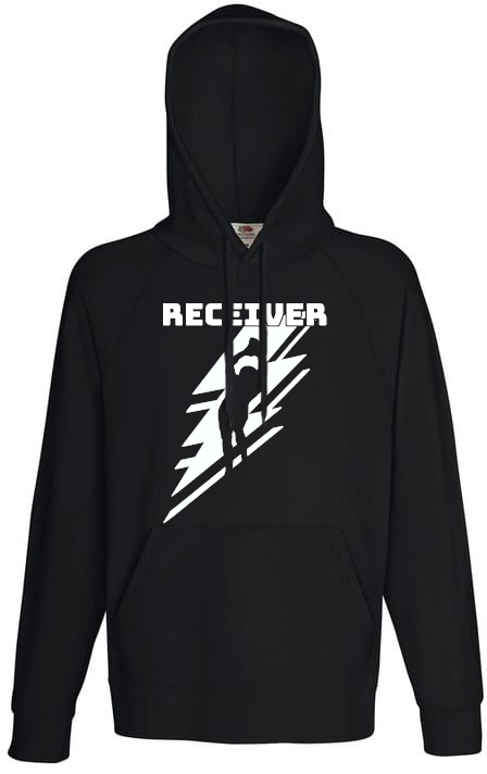 Receiver Silhouette, Unisex Pullover Hoodie