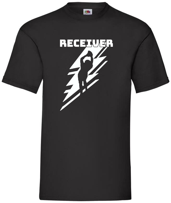 Receiver Silhouette, Men's / Unisex T