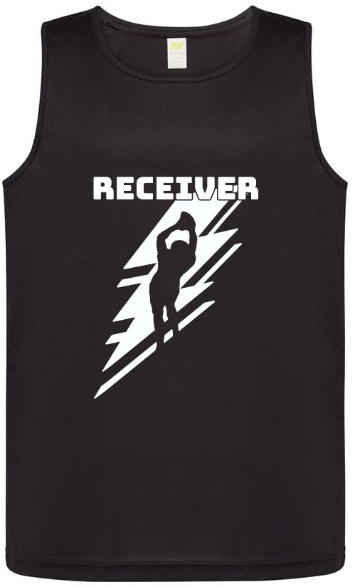 Receiver Silhouette, Men's Sports Tank