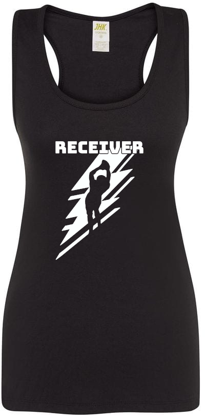 Receiver Silhouette, Women's Sports Tank