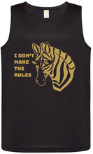 Load image into Gallery viewer, I Don&#39;t Make the Rules, Men&#39;s Sports Tank
