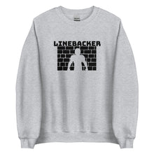 Load image into Gallery viewer, Linebacker Silhouette, Unisex Sweatshirt [international]
