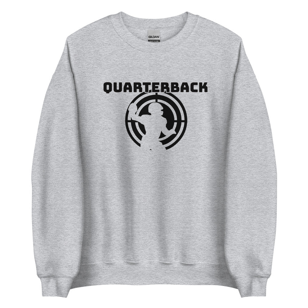 Quarterback Silhouette, Unisex Sweatshirt [international]