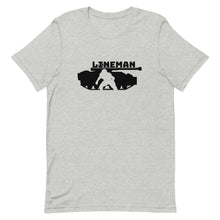 Load image into Gallery viewer, Lineman Silhouette, Unisex T [international]
